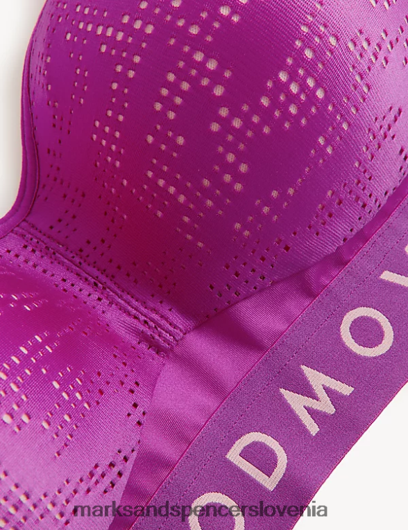svoboda gibanja vrhunski športni modrček za podporo temno magenta Marks & Spencer oblačila uniseks 6T8F6X4901