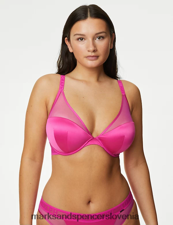 tivoli mrežast nedrček za potop fuksija Marks & Spencer oblačila uniseks 6T8F6X4940