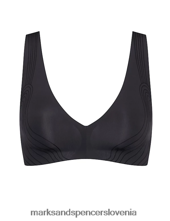 zero feel 2.0 nepodložen brezžični bralette Črna Marks & Spencer oblačila uniseks 6T8F6X4487