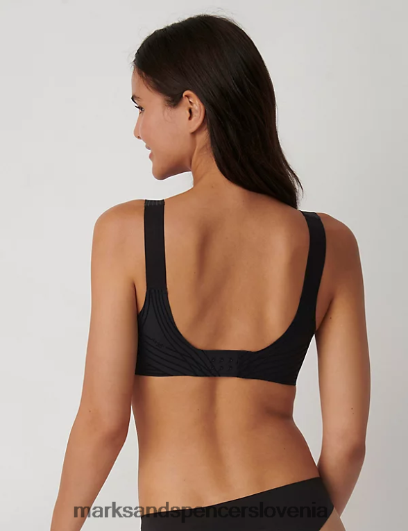 zero feel 2.0 nepodložen brezžični bralette Črna Marks & Spencer oblačila uniseks 6T8F6X4487