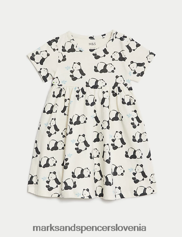 panda obleka iz čistega bombaža kaliko Marks & Spencer oblačila uniseks 6T8F6X7656