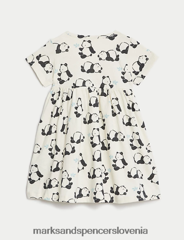 panda obleka iz čistega bombaža kaliko Marks & Spencer oblačila uniseks 6T8F6X7656
