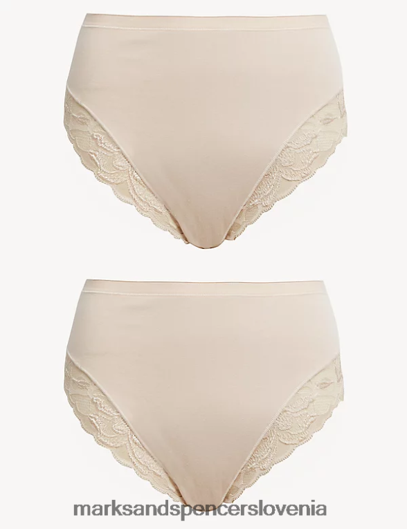 2pk čvrste spodnje hlače z visokimi nogavicami opalin Marks & Spencer oblačila uniseks 6T8F6X4428