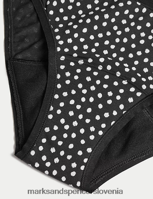 3pk bikini hlačke z močno vpojnostjo črna mešanica Marks & Spencer oblačila uniseks 6T8F6X3868