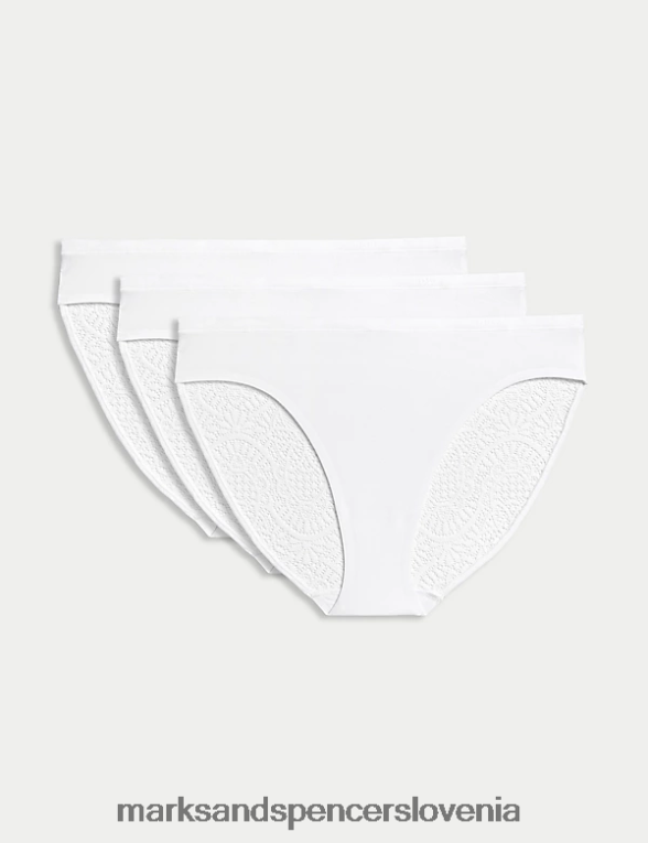 3pk body soft hlačke z visokimi nogavicami bela Marks & Spencer oblačila uniseks 6T8F6X4371