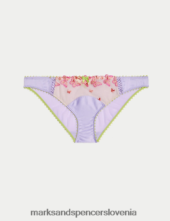 bikini hlačke z vezenjem aurelia roza mešanica Marks & Spencer oblačila uniseks 6T8F6X3887