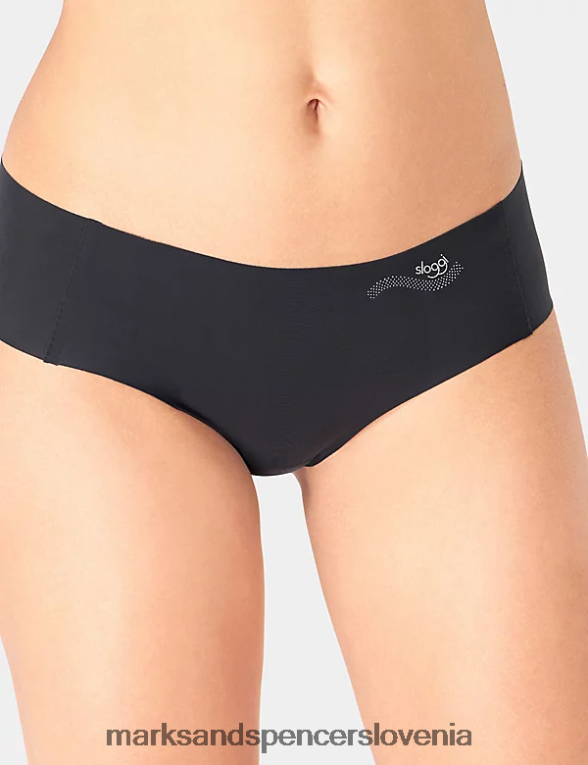 zero feel hipster hlačke z nizko postavo Črna Marks & Spencer oblačila uniseks 6T8F6X4244