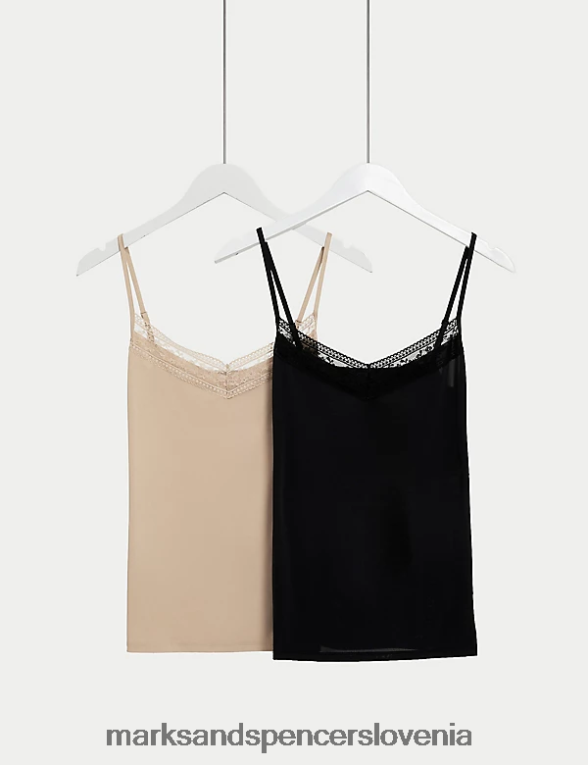 2pk kul udoben telovnik rožnati kremen Marks & Spencer spodnje perilo uniseks 6T8F6X3806