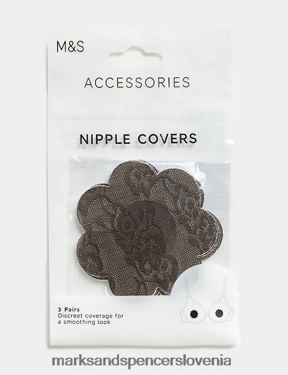3pk prevleke za bradavice s cvetjem bogat jantar Marks & Spencer spodnje perilo uniseks 6T8F6X4714