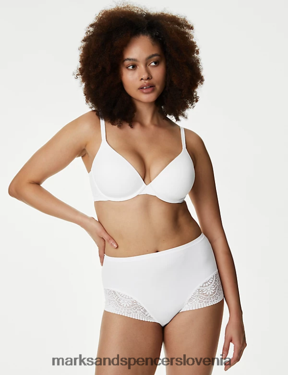 3pk body soft polne hlačke bela Marks & Spencer spodnje perilo uniseks 6T8F6X3875