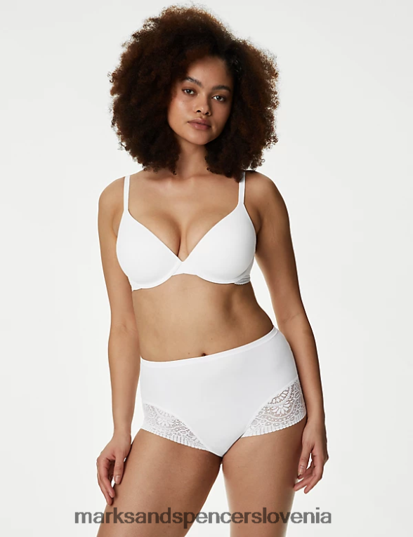 3pk body soft polne hlačke bela Marks & Spencer spodnje perilo uniseks 6T8F6X3875