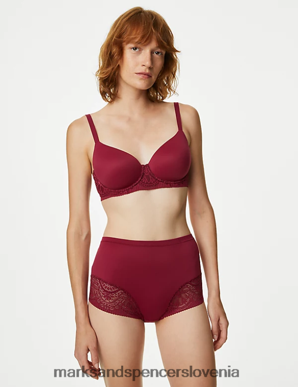 3pk body soft polne hlačke temna malina Marks & Spencer spodnje perilo uniseks 6T8F6X4290