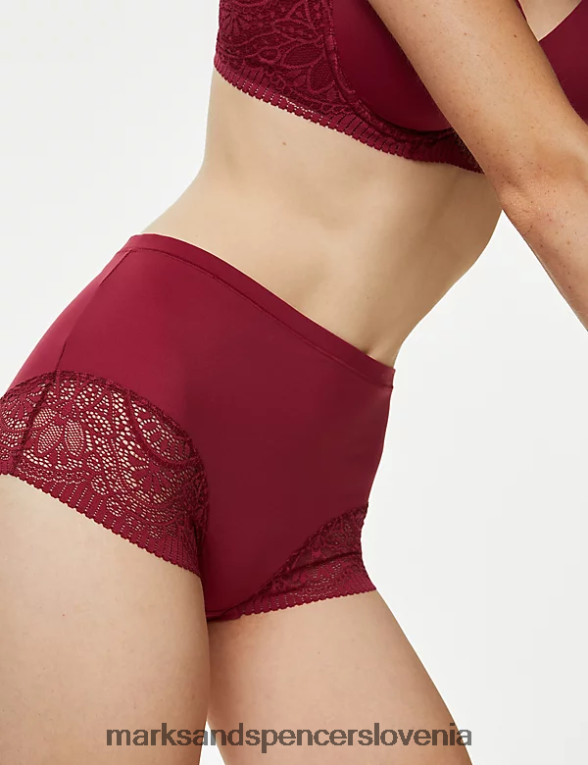 3pk body soft polne hlačke temna malina Marks & Spencer spodnje perilo uniseks 6T8F6X4290
