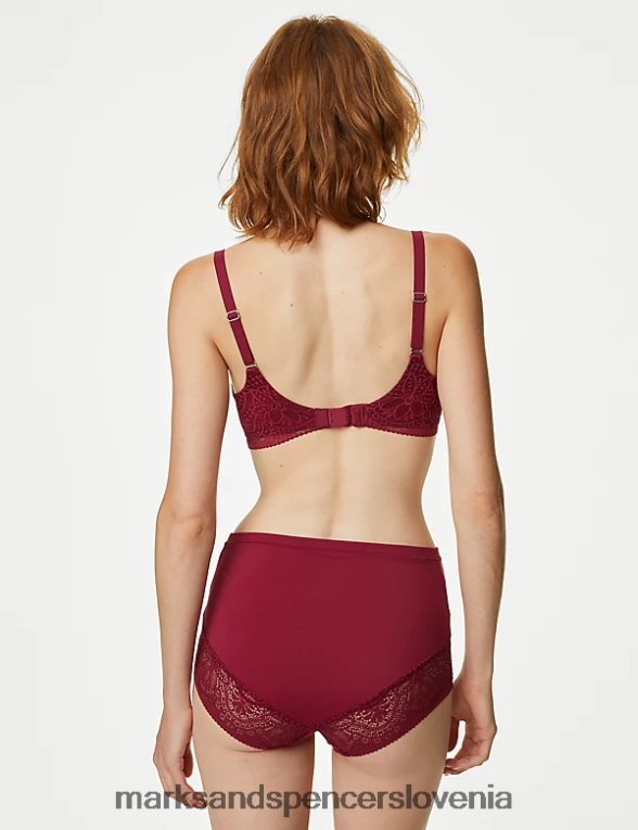 3pk body soft polne hlačke temna malina Marks & Spencer spodnje perilo uniseks 6T8F6X4290