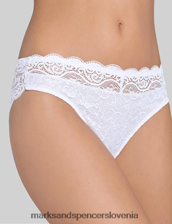 amourette 300 tai hlačke iz čarobne žice bela Marks & Spencer spodnje perilo uniseks 6T8F6X4305