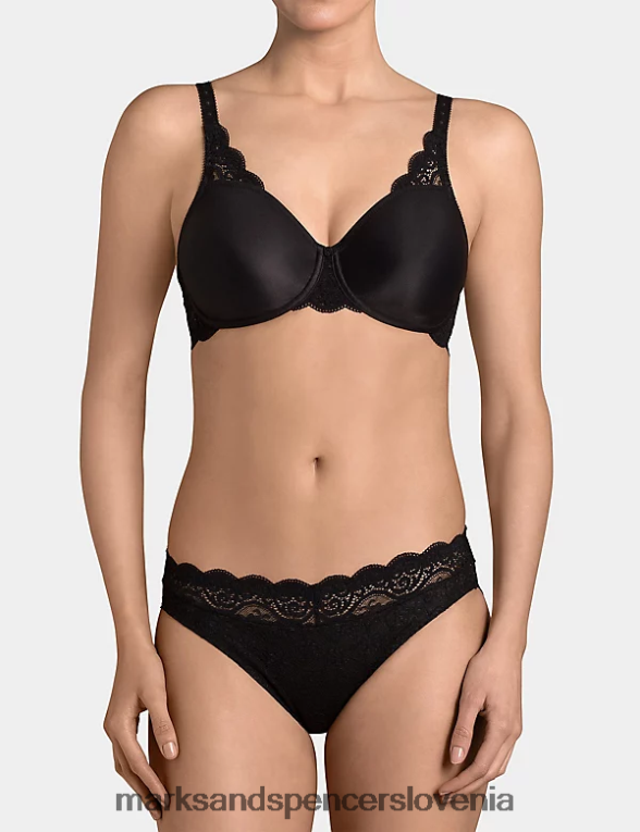 amourette 300 tai hlačke iz čarobne žice Črna Marks & Spencer spodnje perilo uniseks 6T8F6X4693