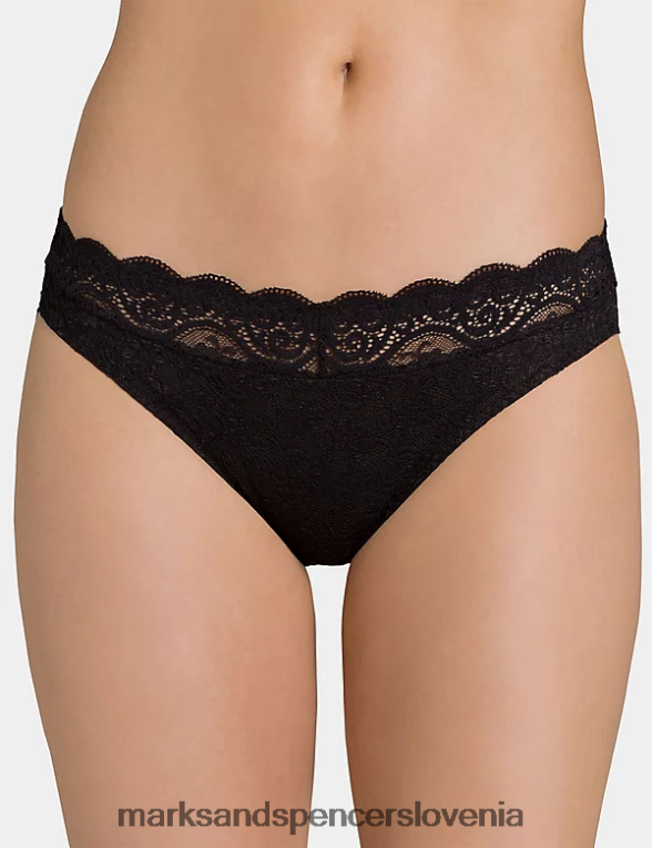 amourette 300 tai hlačke iz čarobne žice Črna Marks & Spencer spodnje perilo uniseks 6T8F6X4693