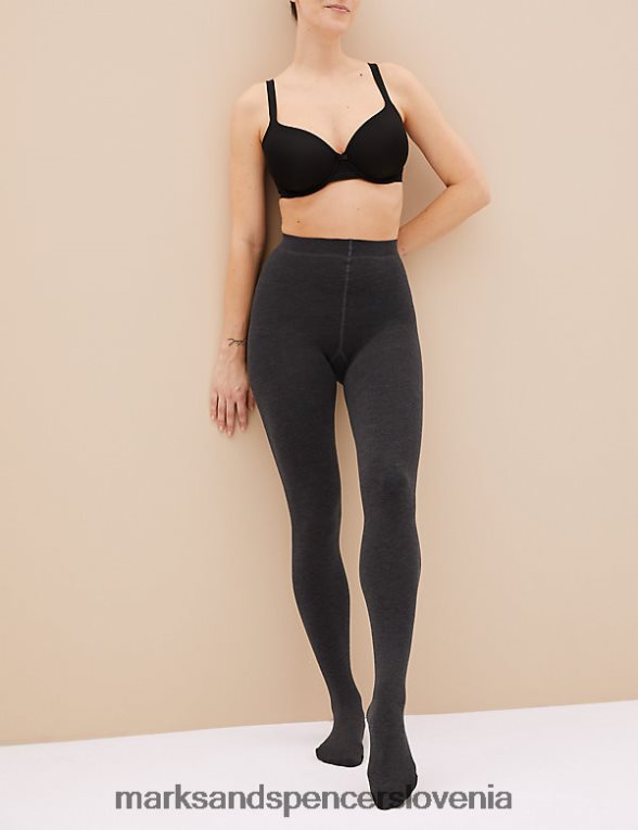 180 denier termalni heatgen plus nogavice siva Marks & Spencer spodnje perilo uniseks 6T8F6X4981