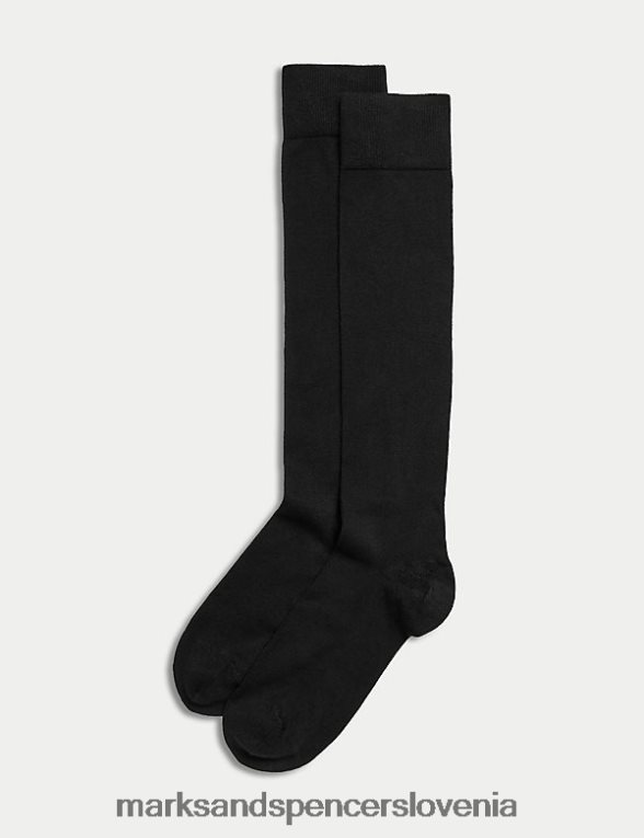 2pk mehke dokolenke Črna Marks & Spencer spodnje perilo uniseks 6T8F6X4654