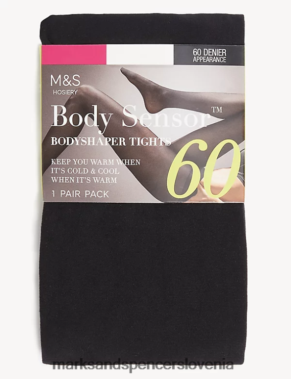 Skrivne hlačne nogavice za hujšanje 60 deni Črna Marks & Spencer spodnje perilo uniseks 6T8F6X4720