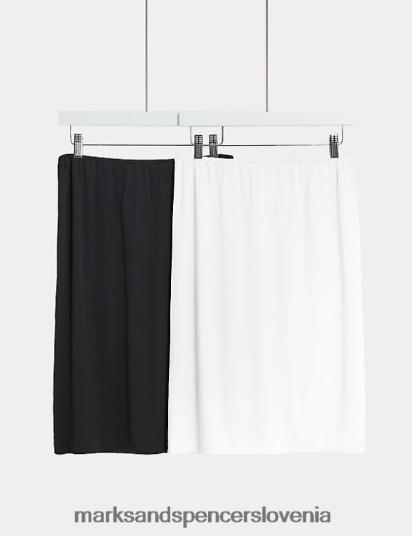 2pk različnih natikačev za pas črna mešanica Marks & Spencer spodnje perilo uniseks 6T8F6X4604