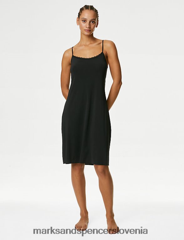kul udobje full slip Črna Marks & Spencer spodnje perilo uniseks 6T8F6X3832