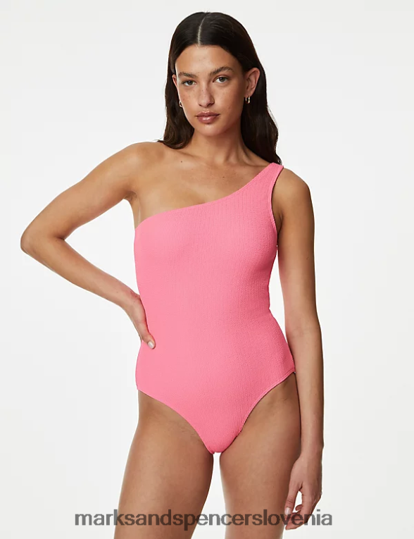 teksturirane kopalke na eno ramo žvečilni gumi Marks & Spencer kopalke in oblačila za plažo ženske 6T8F6X1805