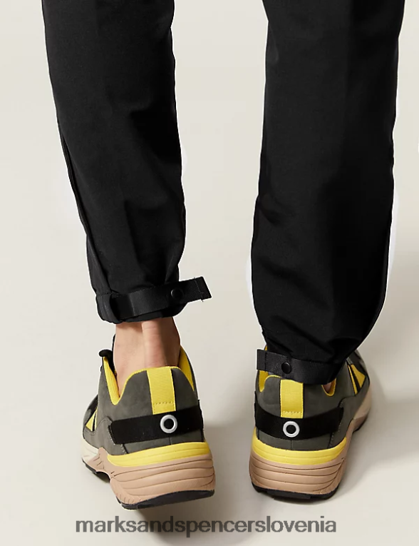 stormwear ravne pohodne hlače Črna Marks & Spencer oblačila ženske 6T8F6X3018