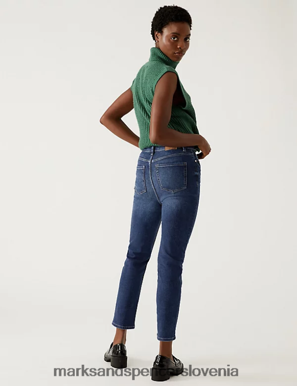 harper supersoft cigaret jeans indigo Marks & Spencer oblačila ženske 6T8F6X3086