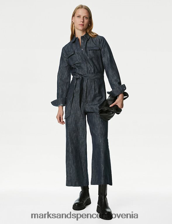 utility kombinezon denim Marks & Spencer oblačila ženske 6T8F6X1965