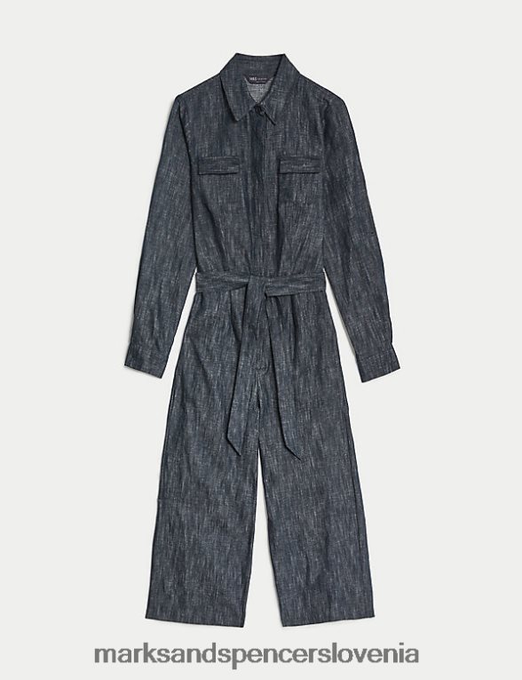 utility kombinezon denim Marks & Spencer oblačila ženske 6T8F6X1965