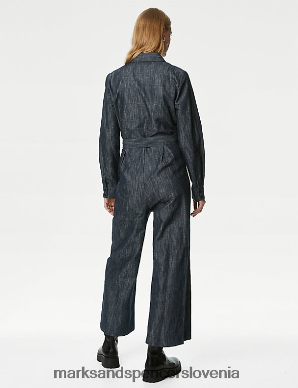utility kombinezon denim Marks & Spencer oblačila ženske 6T8F6X1965