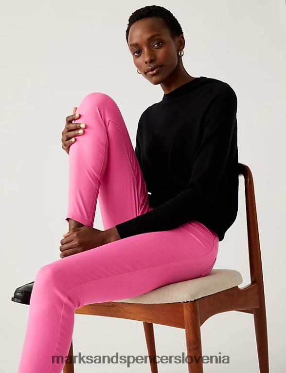 jeggings z visokim pasom cvet Marks & Spencer oblačila ženske 6T8F6X70