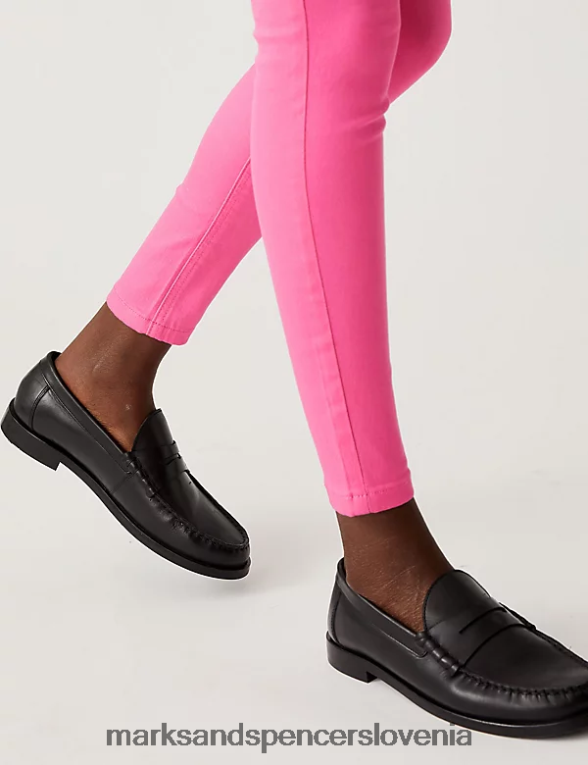 jeggings z visokim pasom cvet Marks & Spencer oblačila ženske 6T8F6X70