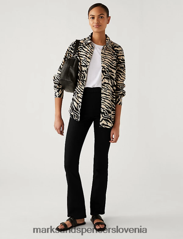 sežgani jeggings Črna Marks & Spencer oblačila ženske 6T8F6X3059