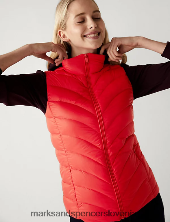 jopica s perjem in puhom plamen Marks & Spencer oblačila ženske 6T8F6X2400