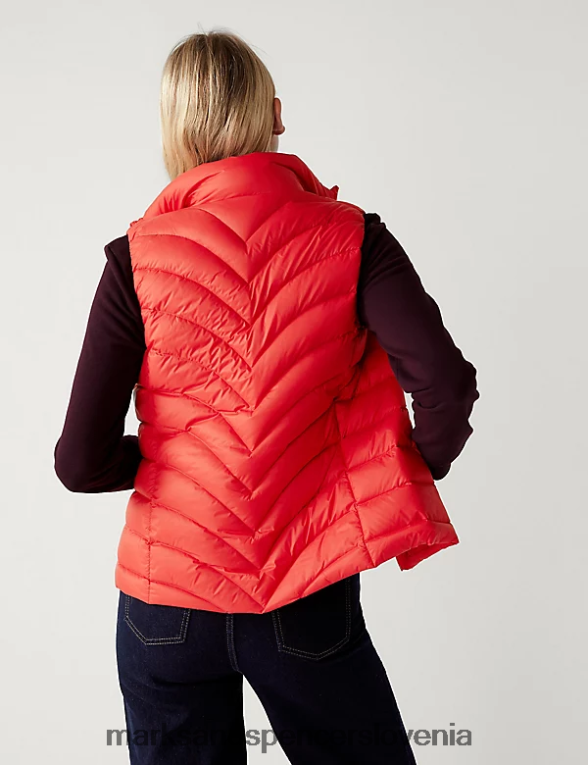 jopica s perjem in puhom plamen Marks & Spencer oblačila ženske 6T8F6X2400