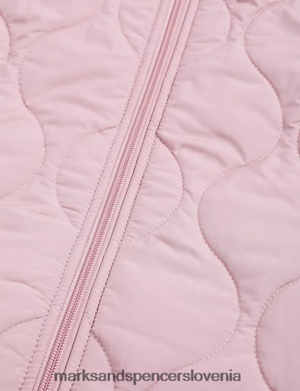 reciklirana thermowarmth lahka prešita jopica starinska vrtnica Marks & Spencer oblačila ženske 6T8F6X2355