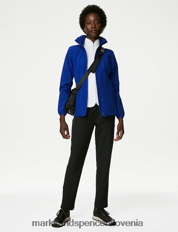 stormwear jakna s kapuco z ultra zadrgo kobalt Marks & Spencer oblačila ženske 6T8F6X3302