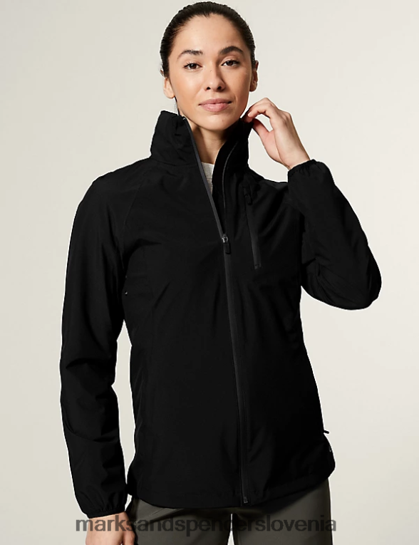 stormwear jakna s kapuco z ultra zadrgo Črna Marks & Spencer oblačila ženske 6T8F6X3011