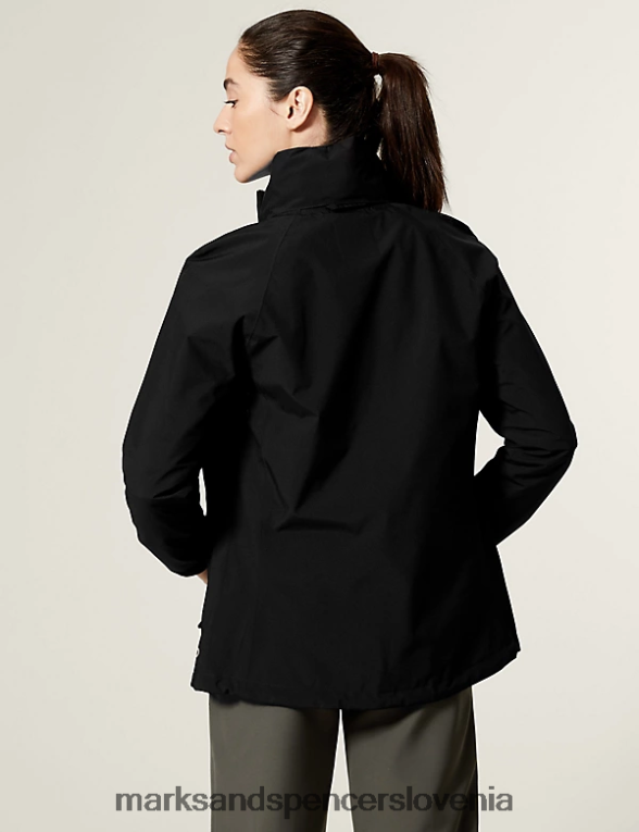stormwear jakna s kapuco z ultra zadrgo Črna Marks & Spencer oblačila ženske 6T8F6X3011