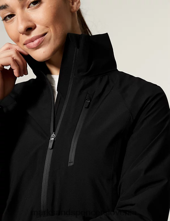 stormwear jakna s kapuco z ultra zadrgo Črna Marks & Spencer oblačila ženske 6T8F6X3011