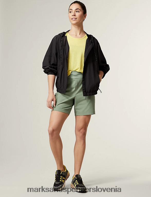 stormwear lahka športna jakna s kapuco ogljik Marks & Spencer oblačila ženske 6T8F6X519