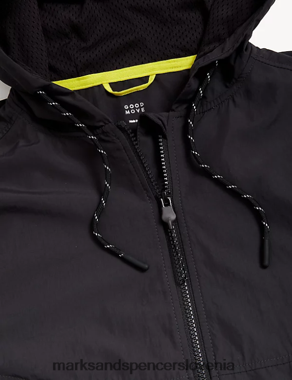 stormwear lahka športna jakna s kapuco ogljik Marks & Spencer oblačila ženske 6T8F6X519