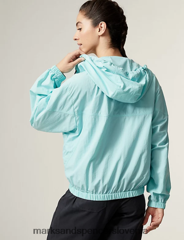 stormwear lahka športna jakna s kapuco zaprašena voda Marks & Spencer oblačila ženske 6T8F6X901