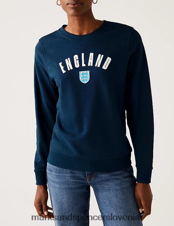 cotton rich england jopica mornarska mešanica Marks & Spencer oblačila ženske 6T8F6X1797