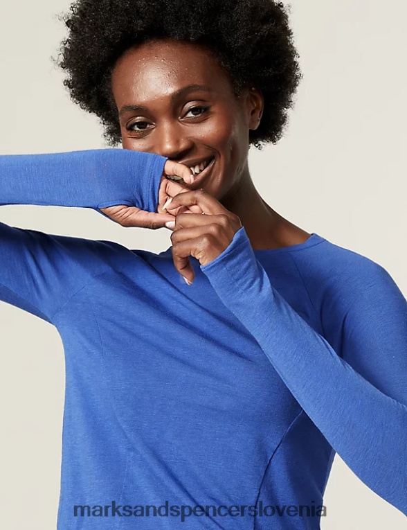 lahek osnovni sloj, prilegajoč se zgornji del koruznica Marks & Spencer oblačila ženske 6T8F6X1056