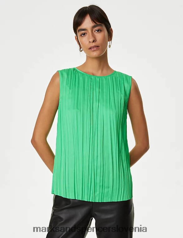 plise brezrokavnik kovnica Marks & Spencer oblačila ženske 6T8F6X2106