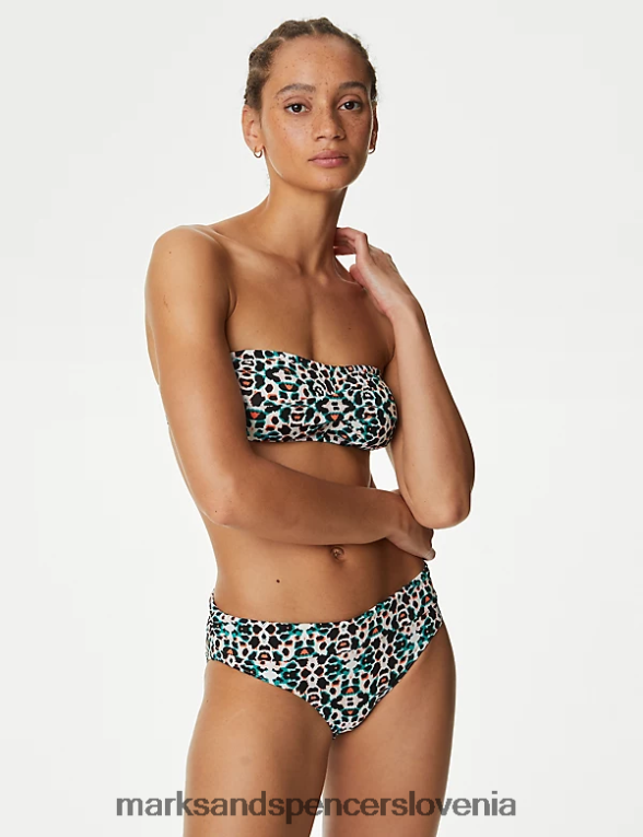 podložen zgornji del bikinija s potiskom multi Marks & Spencer oblačila ženske 6T8F6X3387