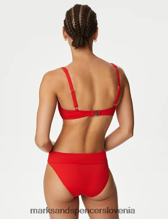 podložen zgornji del globokega bikinija mak Marks & Spencer oblačila ženske 6T8F6X3434